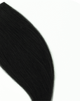 Custom Curly Micro Weft In Color Black