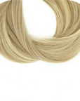 Custom Straight Micro Weft In Color Dark Blonde Mix