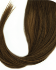 Custom Straight Micro Weft In Color Dark Chocolate Mix