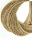 Custom Straight Micro Weft In Color Platinum Blonde Mix