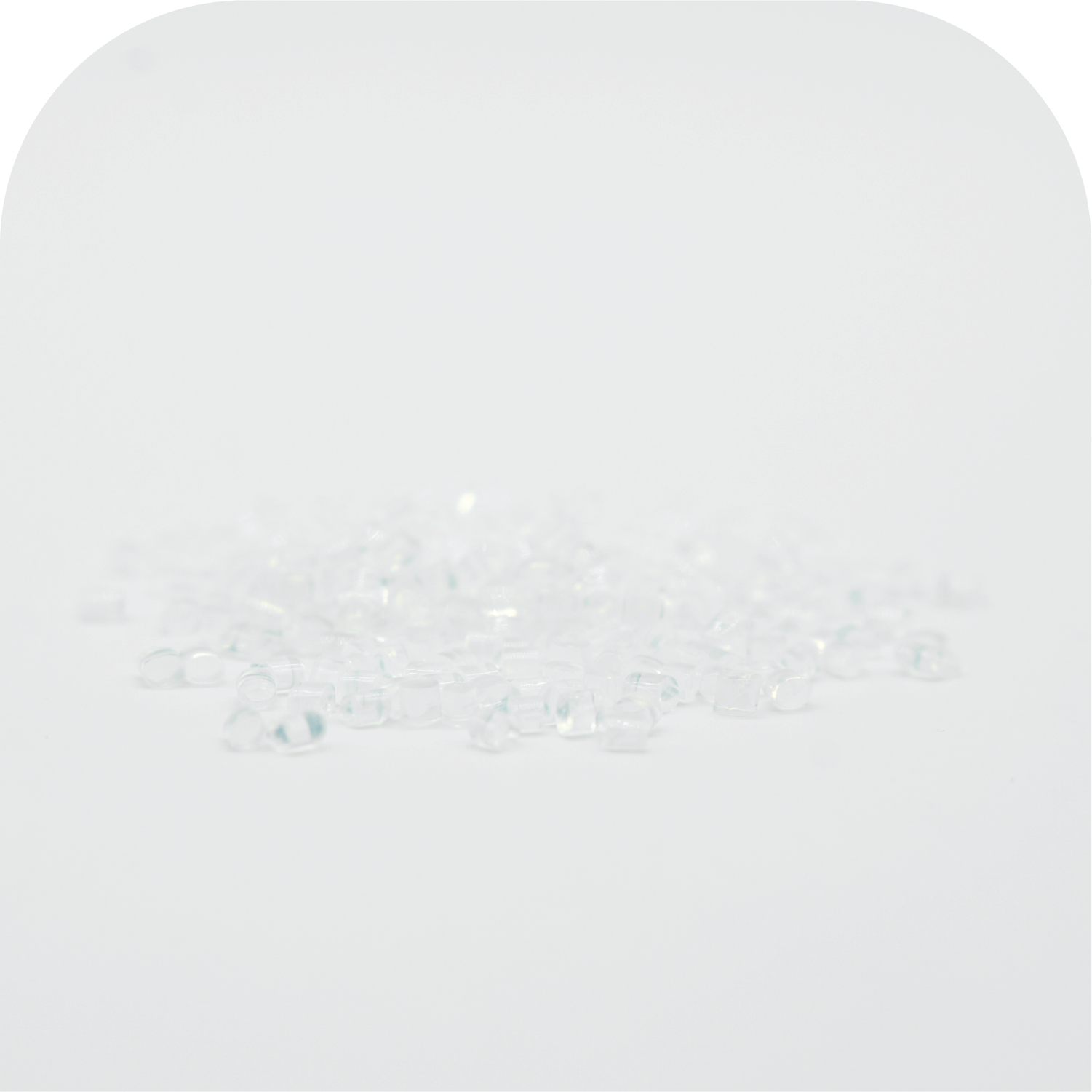 Keratin Glue Beads Clear in Color