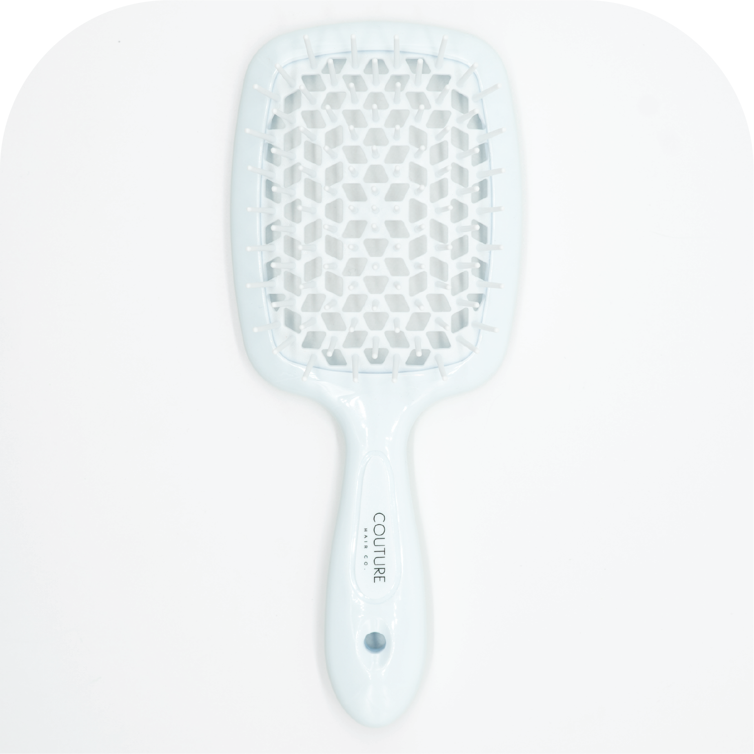 White Wet Dry Detangling Brush