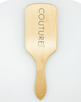 Wooden Couture Brush with Wood Bristles Back View