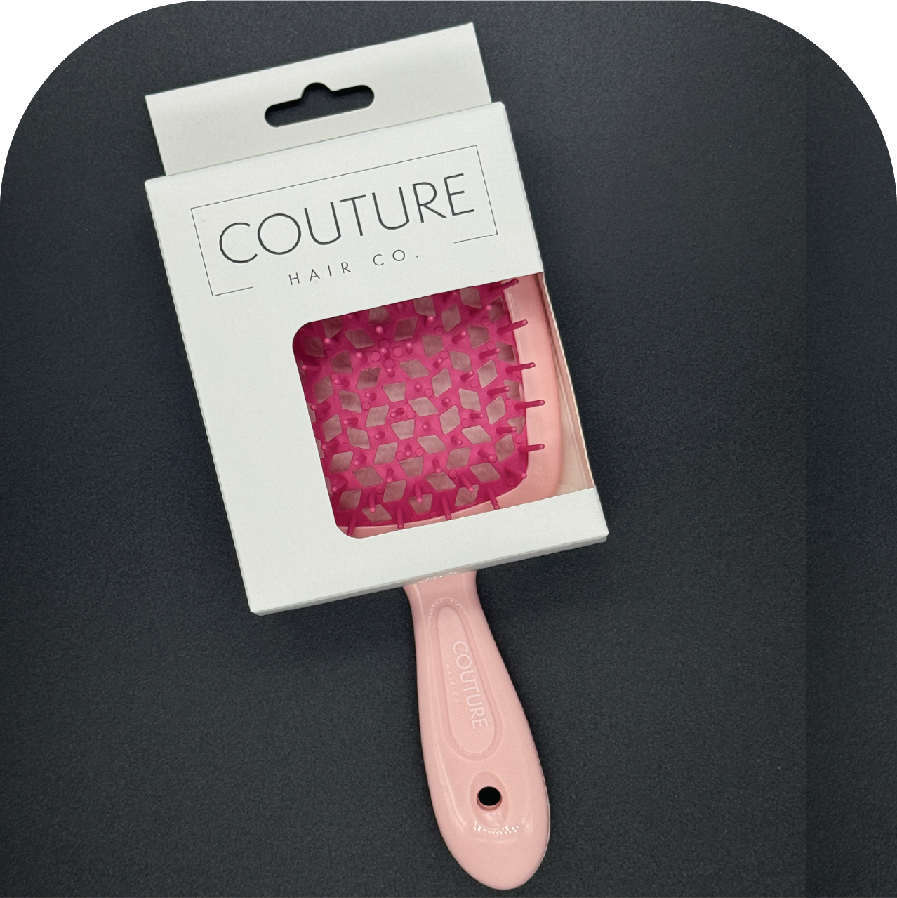 Pink Wet Dry Detangling Brush