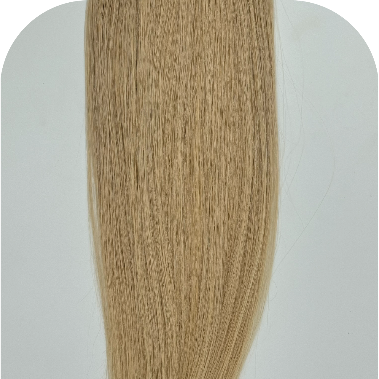 Custom Straight Micro Weft In Color Caramel #20 by Couture Hair Co.