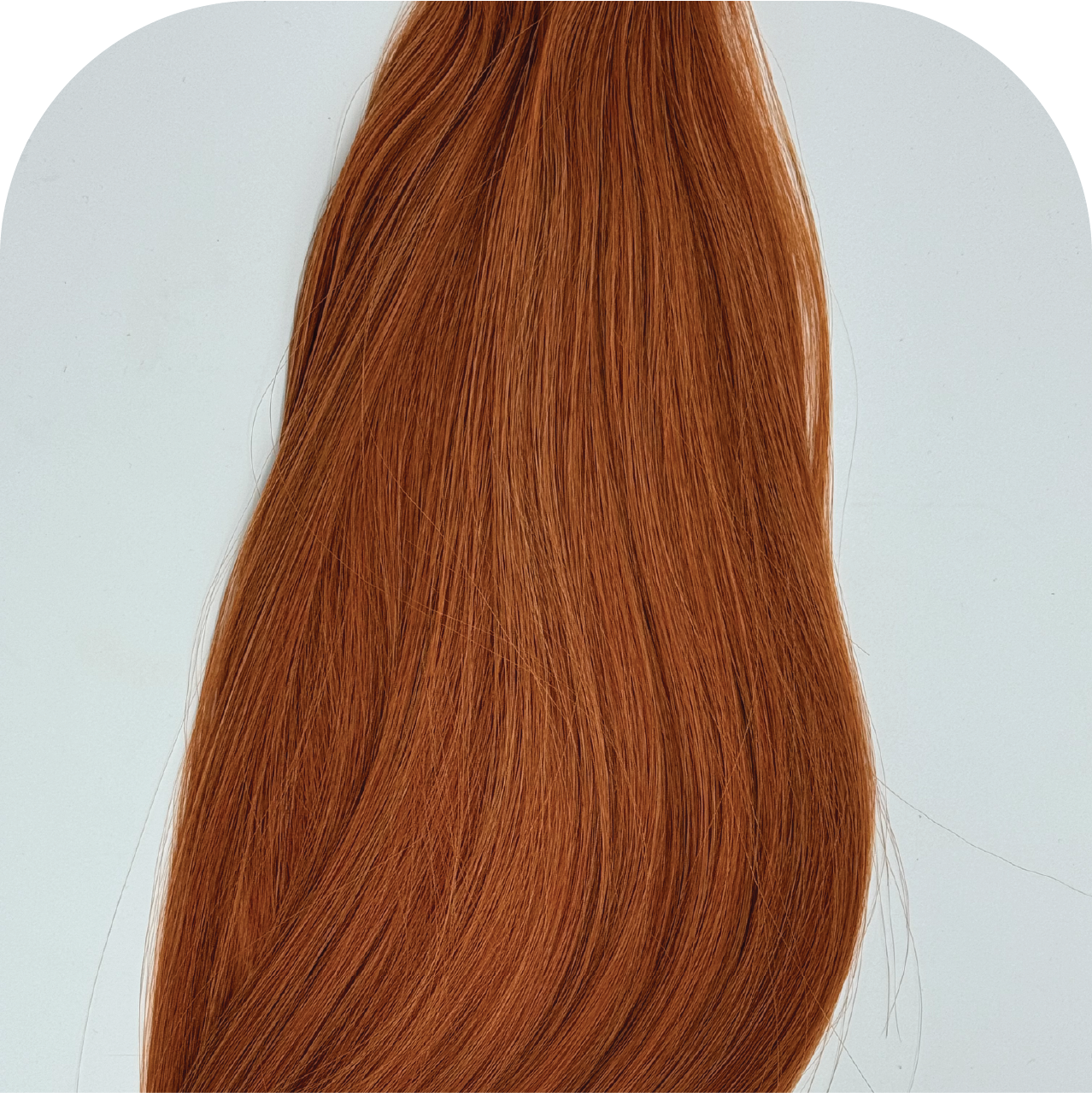 Custom Straight Micro Weft In Color Fire 