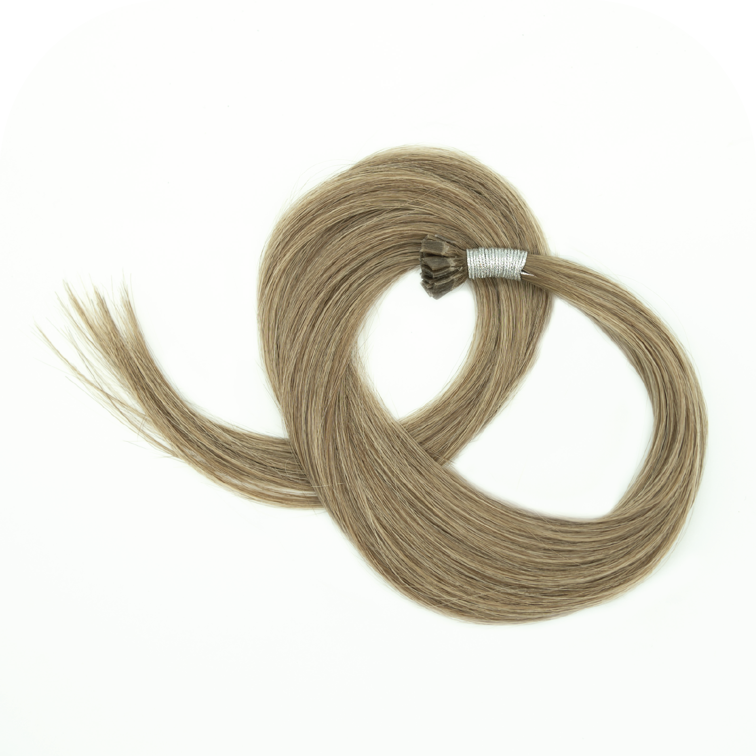 Couture Hair Co. Couture Tip or K Tip Extensions in Color Dark Blond Mix 