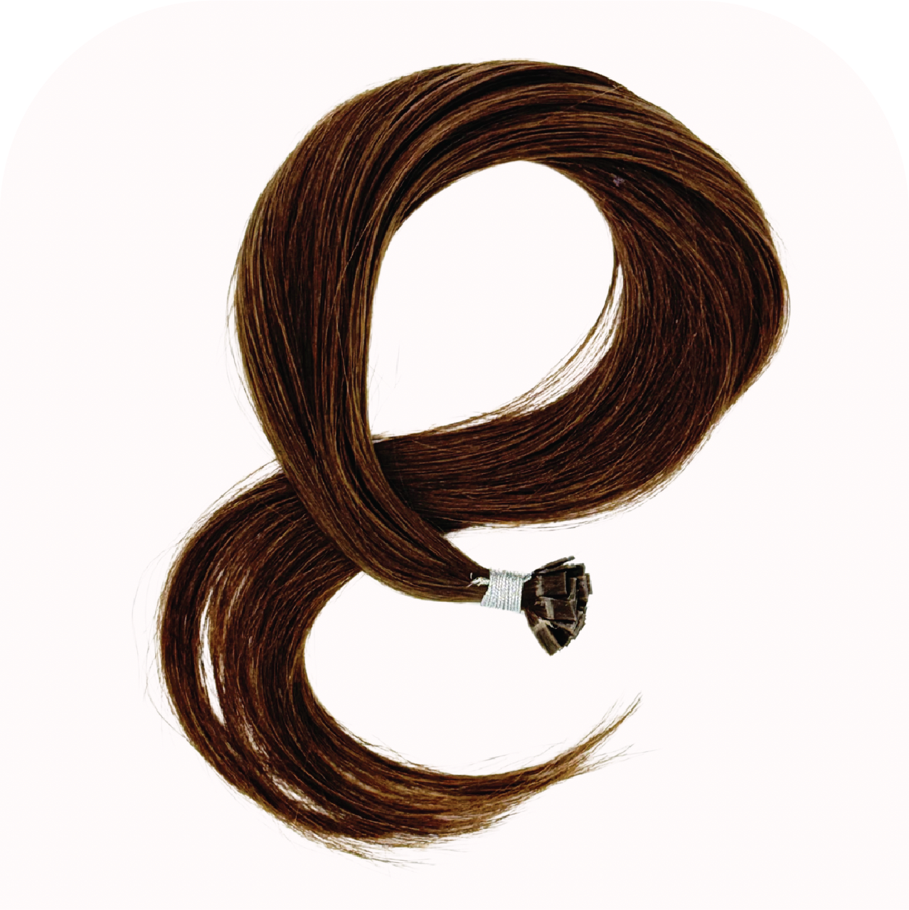 Couture Hair Co. Couture Tip or K Tip in Color Light Brown 