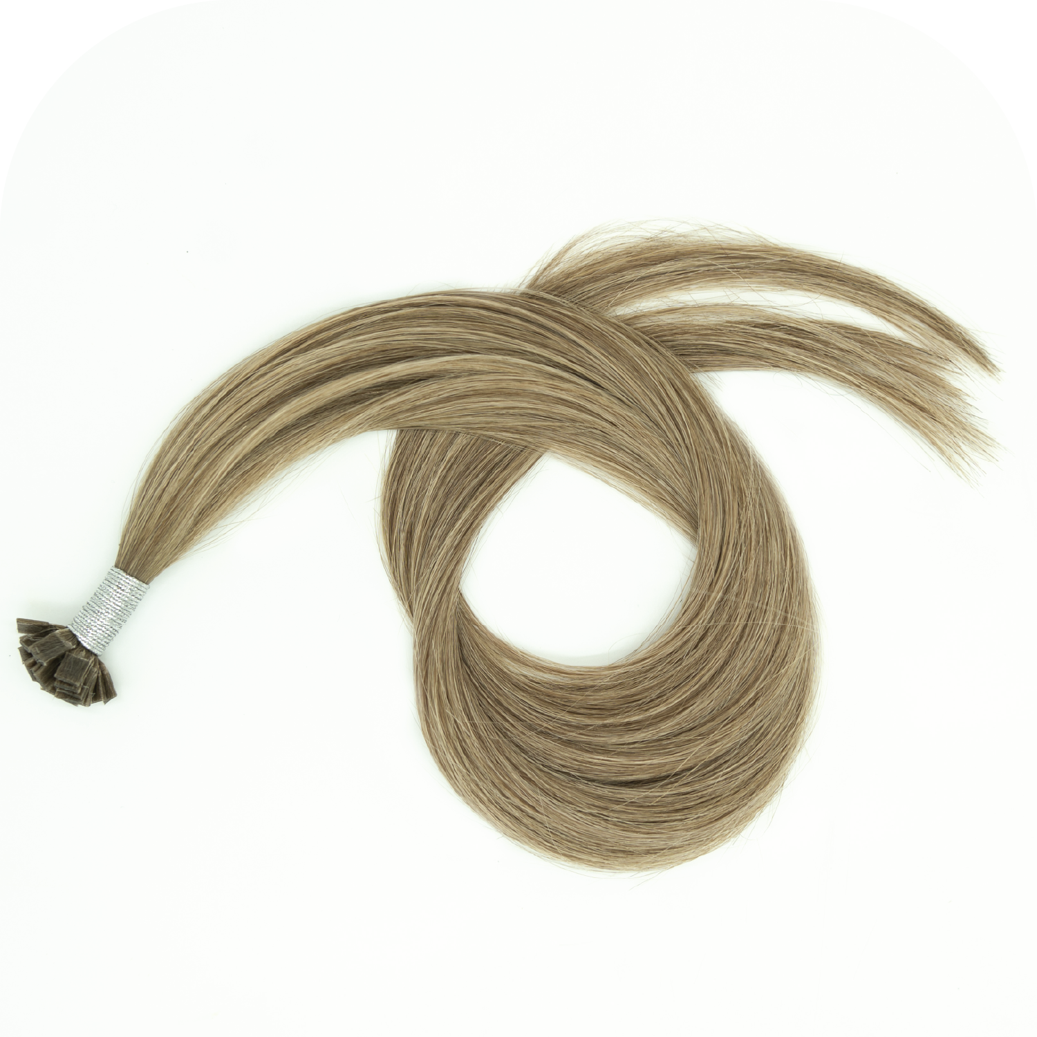 Couture Hair Co. Couture Tip or K Tip Extensions in Color Twisted Sugar #8/8/613