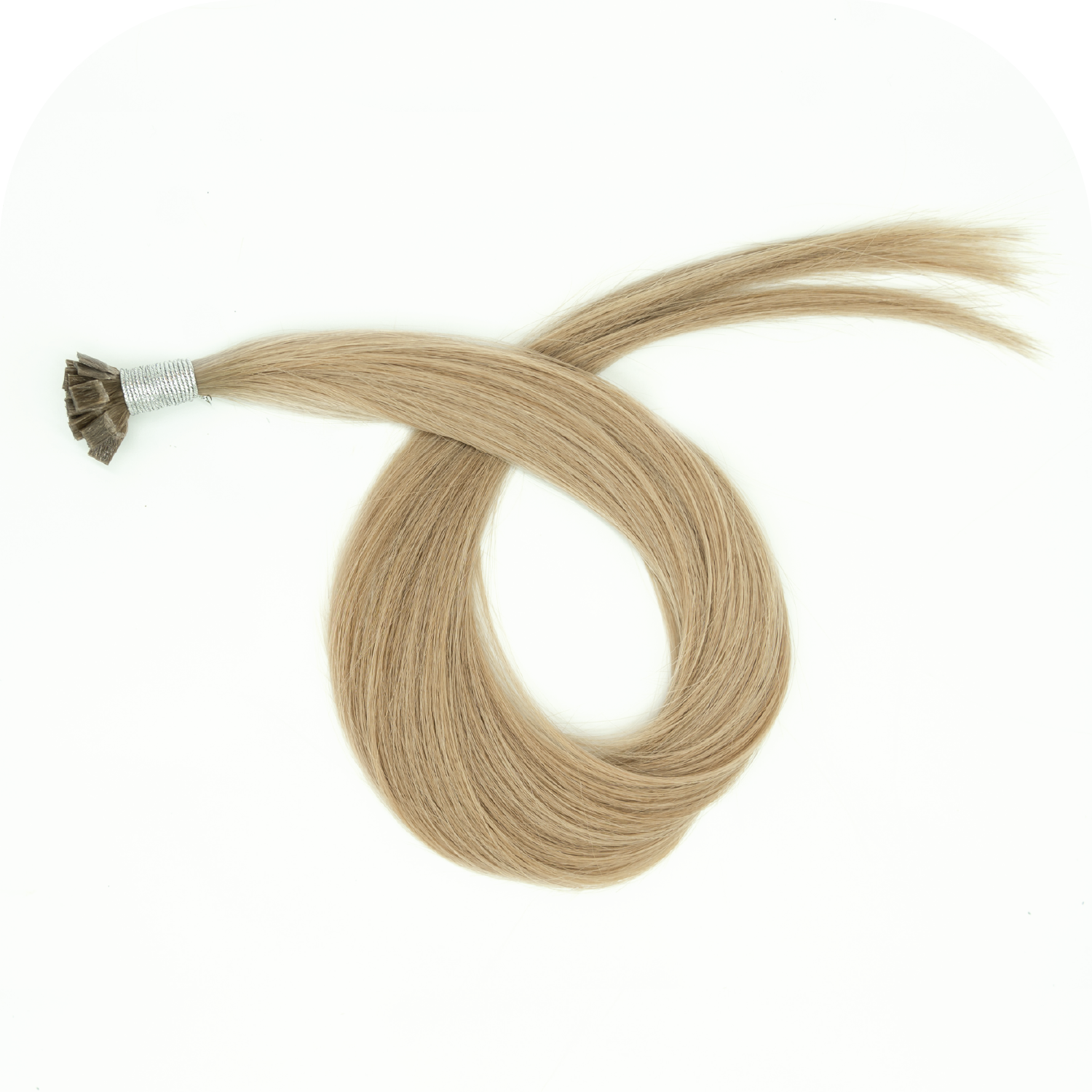 Couture Hair Co. Couture Top or K Tip Hair Extensions in Color Warm Blonde Mix #8/18/22