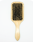 Wooden Couture Brush with Wood Bristles Front View