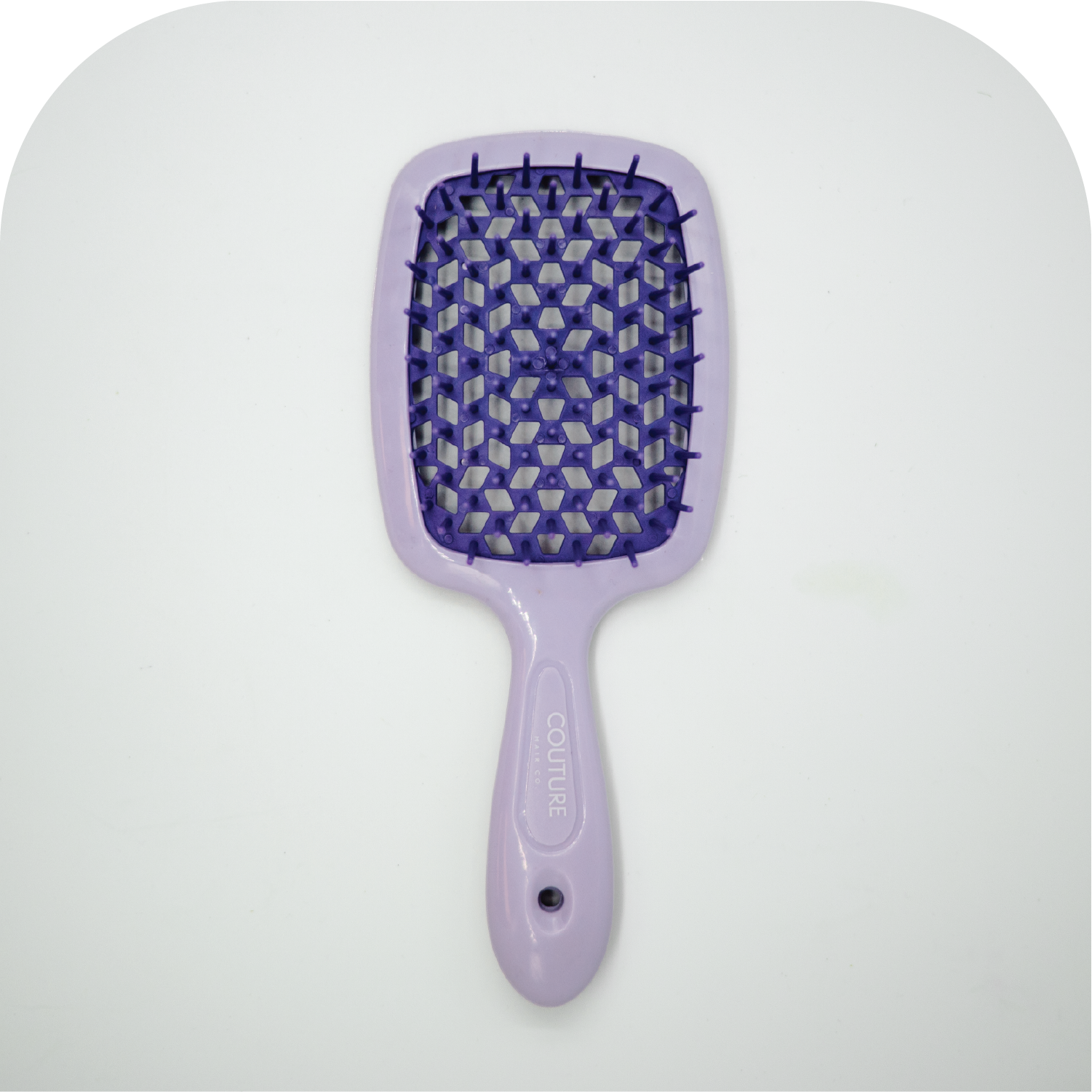 Limited Edition Purple Wet Dry Detangling Brush